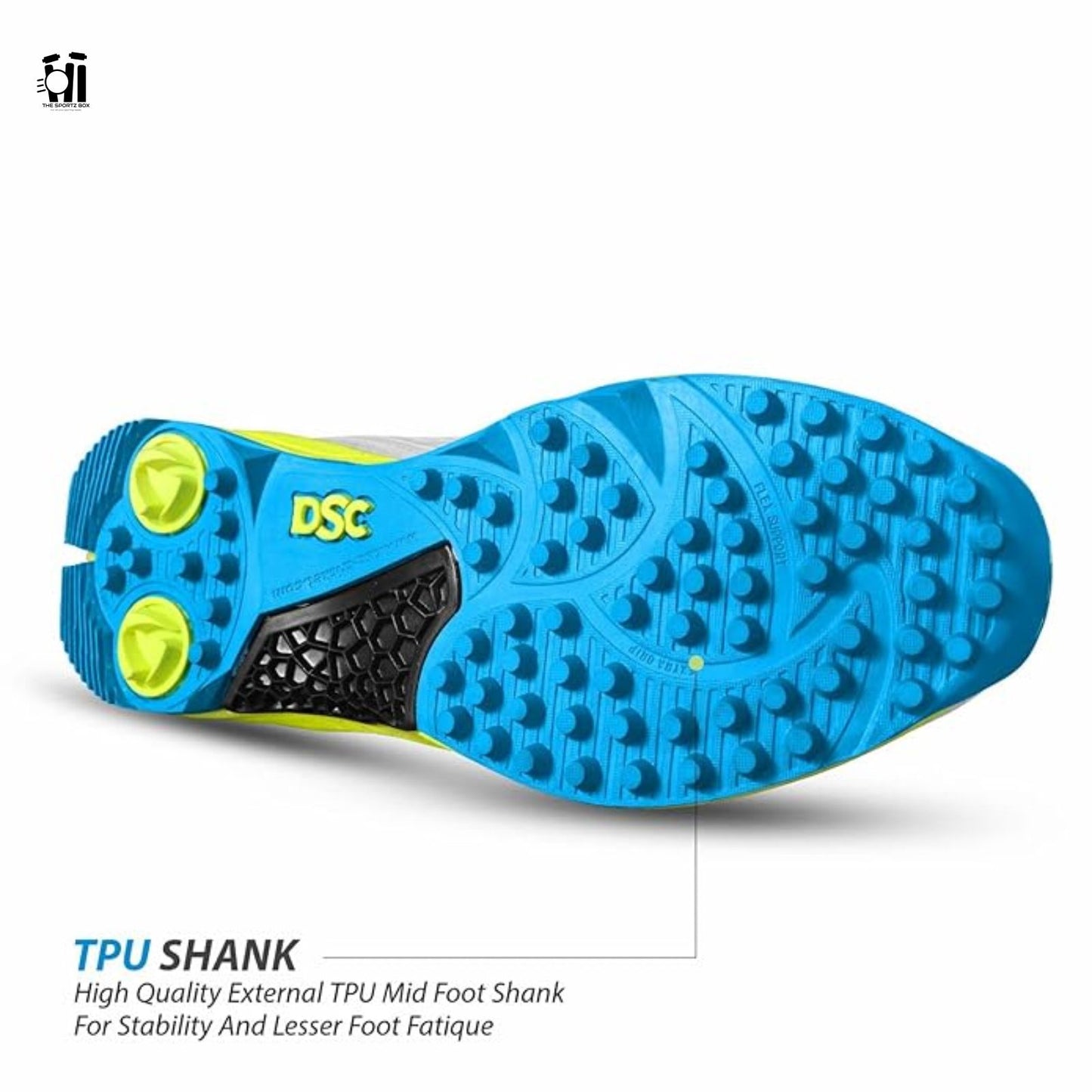 DSC Jaffa 22 Lemon Yellow Cricket Shoes