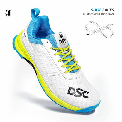 DSC Jaffa 22 Lemon Yellow Cricket Shoes