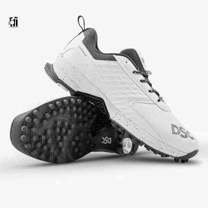 DSC Jaffa 22 Grey Cricket Shoes
