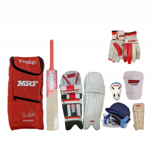 MRF Prodigy Kashmir Willow Full Cricket Kit – Jr.