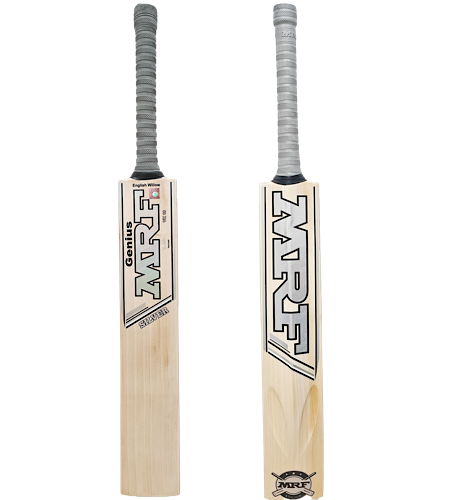 MRF Genius Silver Cricket Bat (2026)