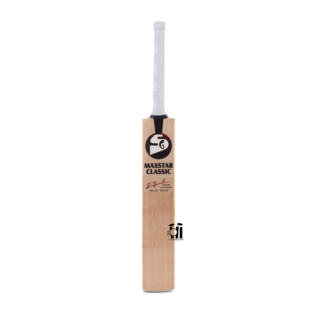 SG Maxstar Classic English Willow Cricket Bat  Back