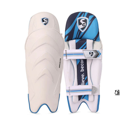 SG Megalite Cricket Wicket Keeping Pads and Legguards