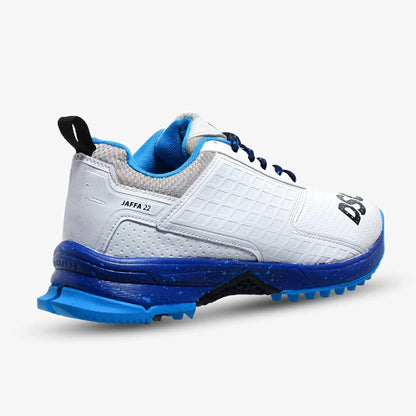 DSC Jaffa 22 White/Navy Cricket Shoes